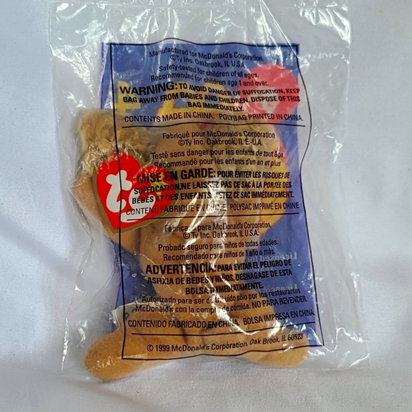 Spunky the Cocker Spaniel - TY Teenie  Beanie Baby - Picture 3 of 8